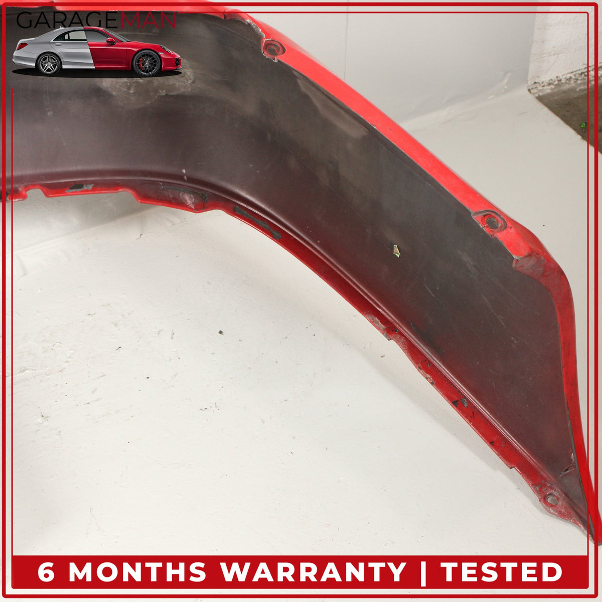 1999-2001 Porsche 911 996 Rear Bumper Cover Red 99650541108 OEM