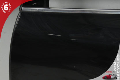 2011-2018 Porsche Cayenne 958 Rear Left Side Door Shell Black 95853301100 OEM