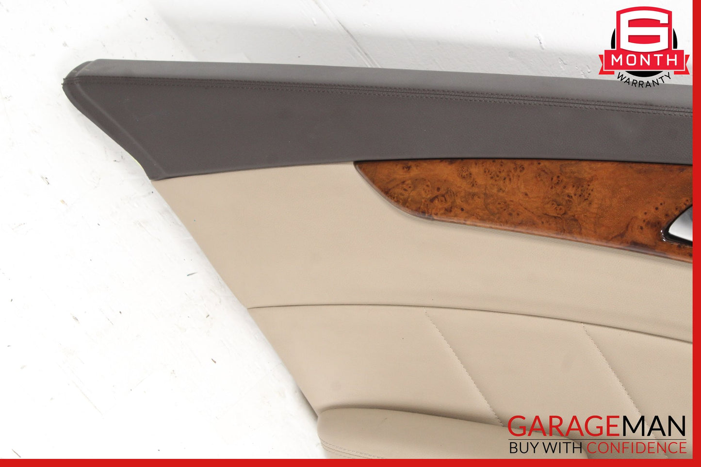 2012-2014 Mercedes W218 CLS550 Rear Left Side Interior Door Panel Beige OEM