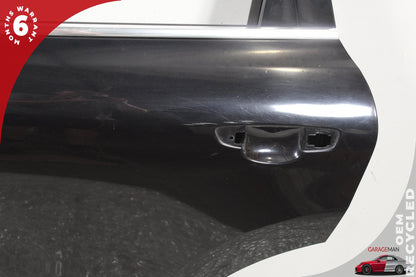 2011-2018 Porsche Cayenne 958 Rear Left Driver Side Door Shell Black OEM