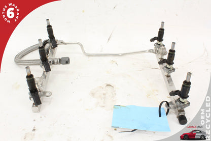 05-12 Mercedes W204 C300 R350 Fuel Injector Rail & Injectors Assembly 2720700995