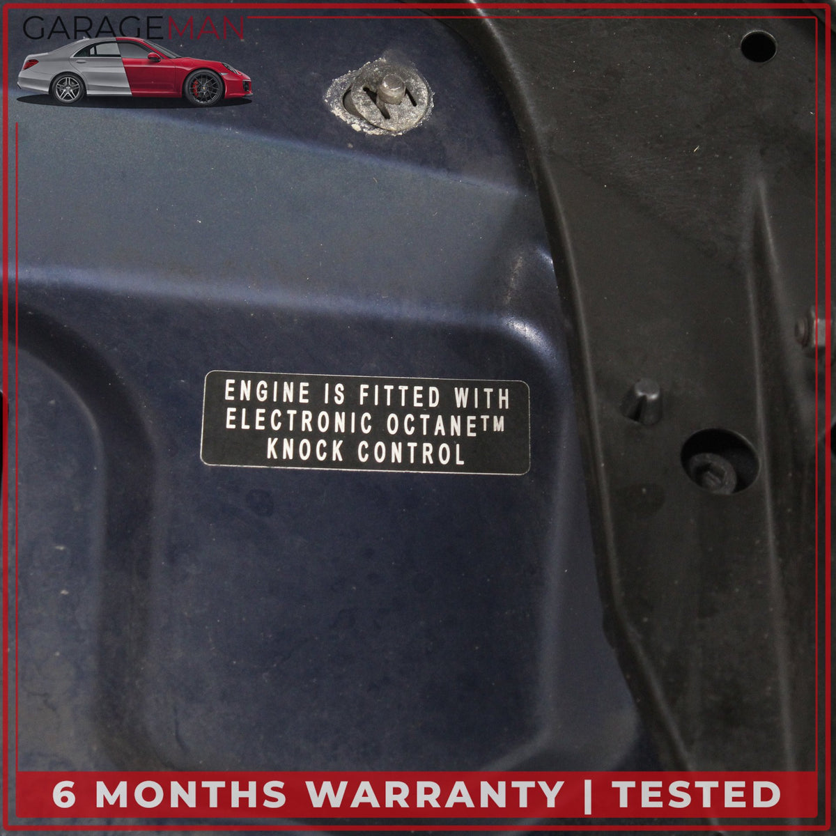 1999-2005 Porsche 911 Carrera 996 Engine Lid Cover w/ Spoiler Lift Blue OEM