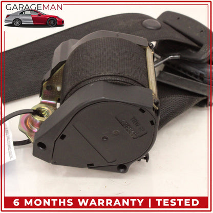 1999-2001 Porsche 911 Carrera Front Left Side Seat Belt Black 99680303300 OEM