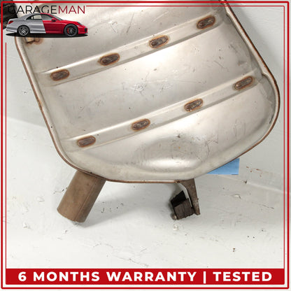 2012-2016 BMW 640i F12 Rear Left and Right Side Exhaust Muffler Set 7646938 OEM