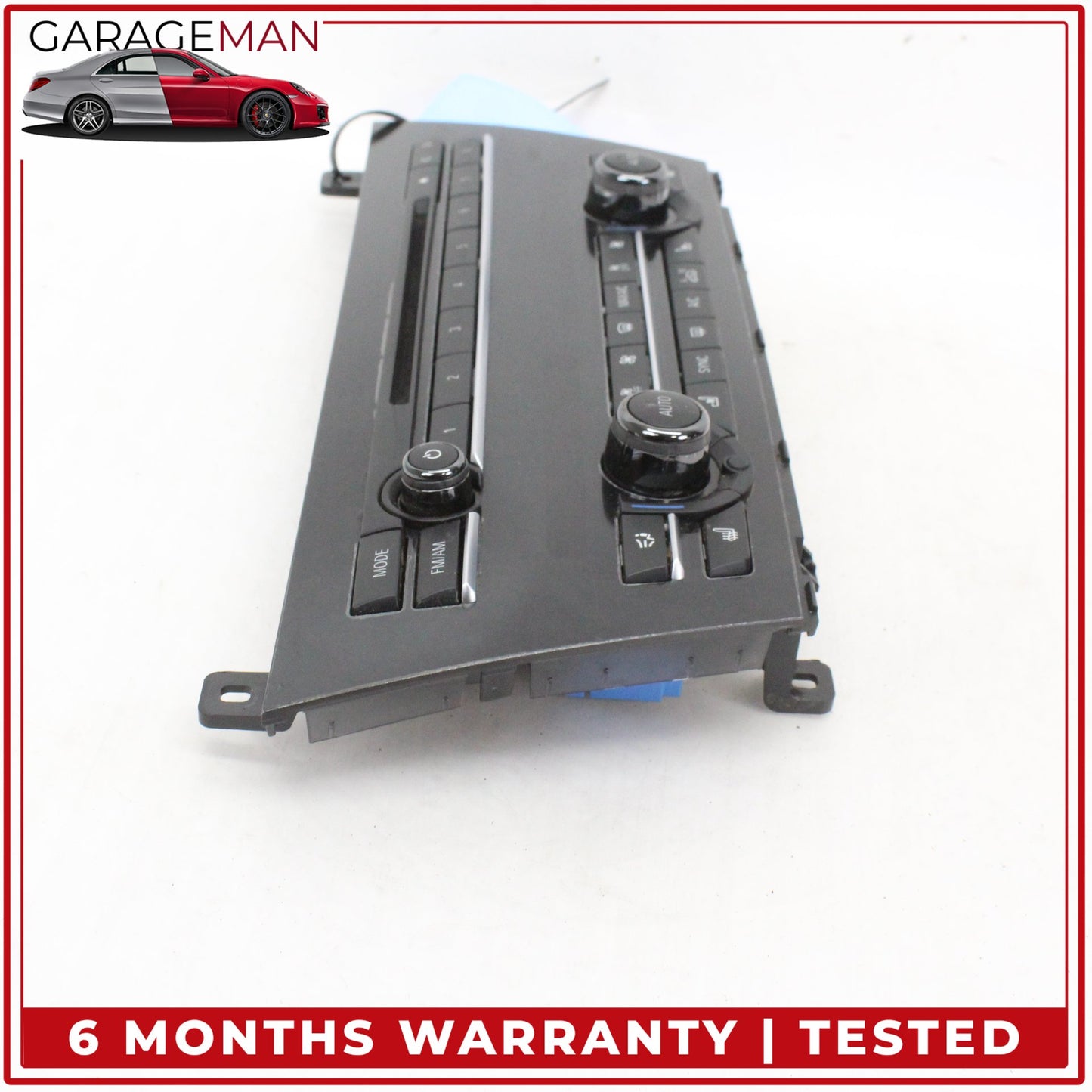 2012-2018 BMW 650i A/C AC Temperature Climate Control Panel w/ Radio Switch OEM