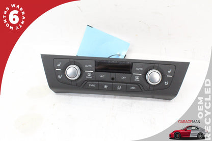 2012-2018 Audi S7 Front AC Temperature Climate Control Panel 4G0820043CE OEM