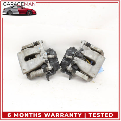 2012-2019 Mercedes W166 ML350 Rear Left and Right Brake Caliper w/ Actuator Set