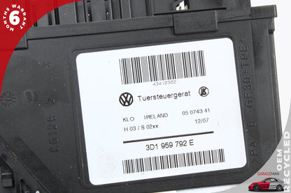 2003-2010 Porsche Cayenne 957 Front Right Door Power Window Motor 3D1959792E OEM