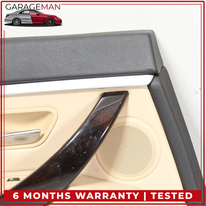 2015-2020 BMW 430i xDrive Gran Coupe Rear Left Side Interior Door Trim Panel OEM