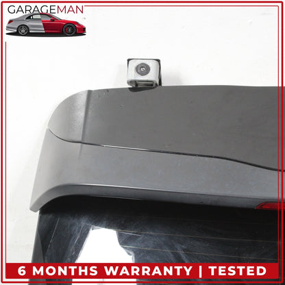 2015-2018 Porsche Cayenne 958 Trunk Lid Panel w/ 3rd Stop Brake Light Black OEM