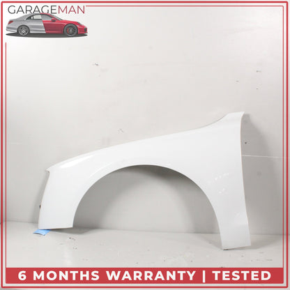 2011-2018 Audi A8 D4 Front Left Fender Panel White 4H0821105B OEM