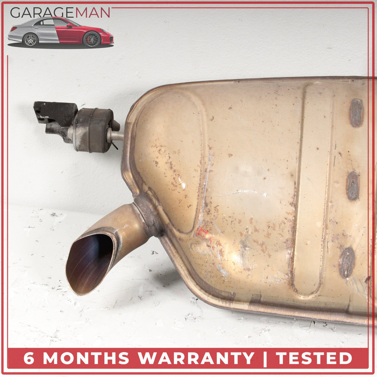 2019-2025 Audi Q3 Quattro F3 Rear Exhaust Muffler 5QF253611F OEM