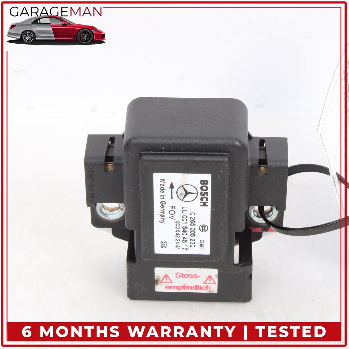 1998-2003 Mercedes W210 E320 Wagon Yaw Acceleration Rate Sensor 0015404517 OEM