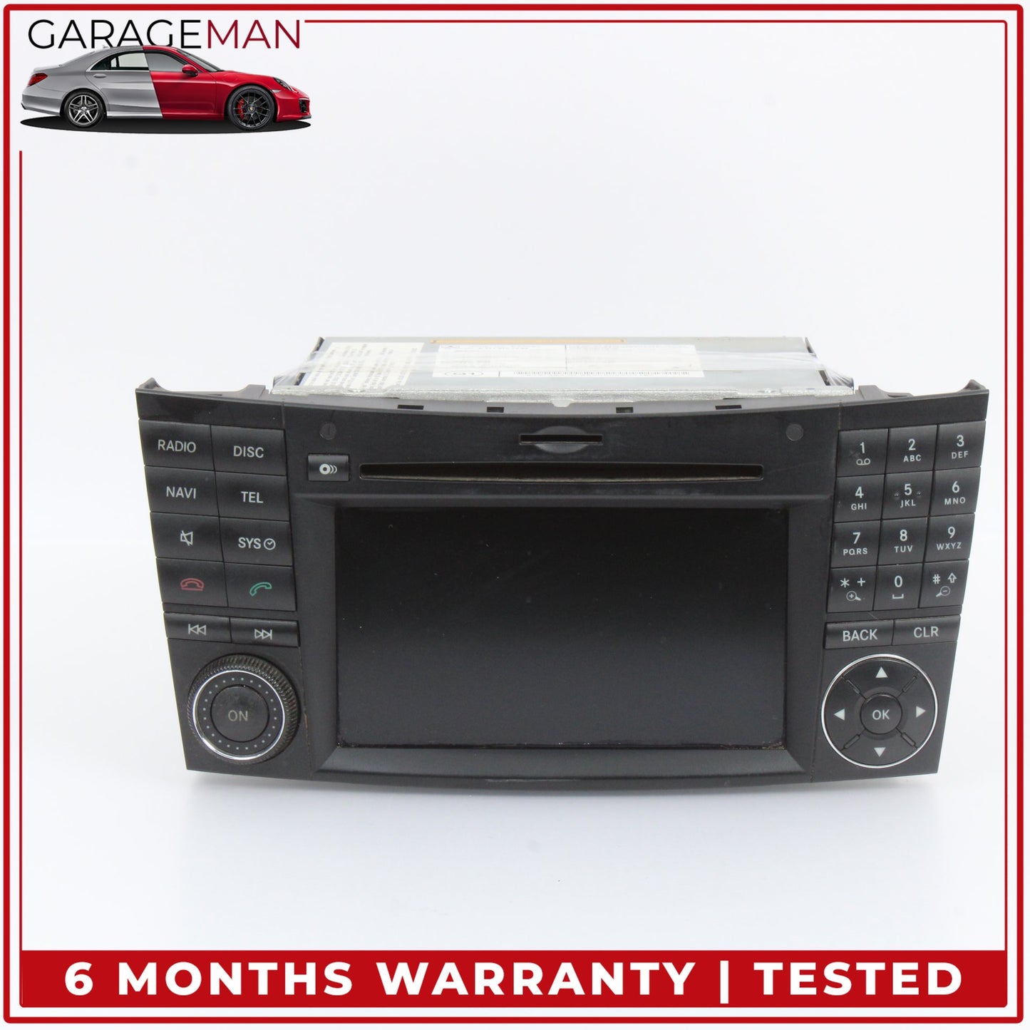2009-2011 Mercedes W211 E350 E550 Command Head Unit Navigation Radio CD OEM