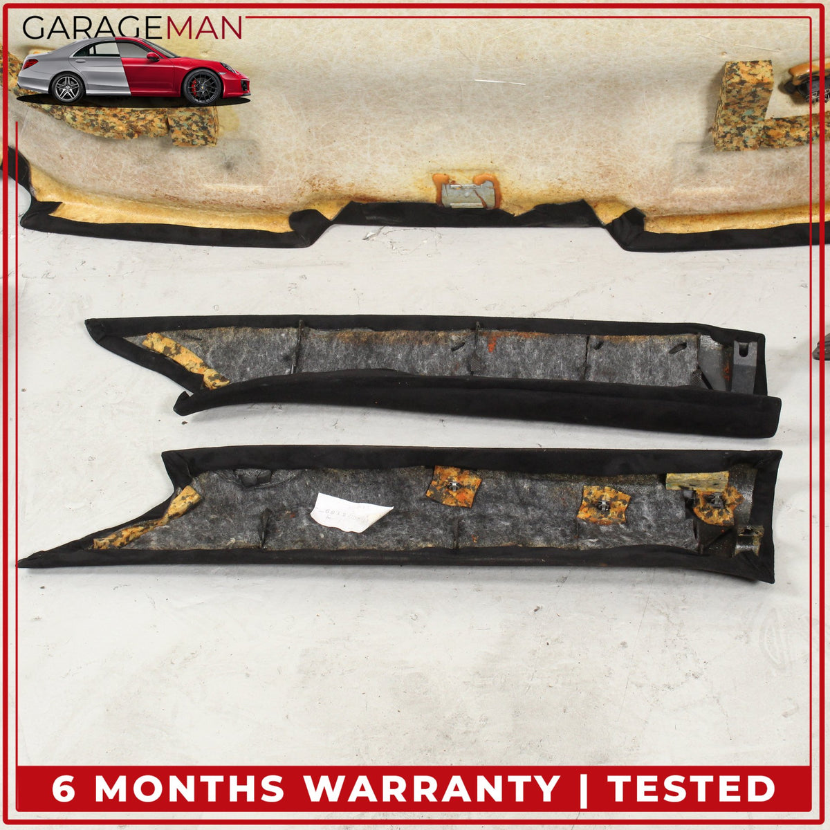 2008-2018 Maserati GranTurismo M145 Roof Headliner Trim w/ A B C Pillar Set OEM