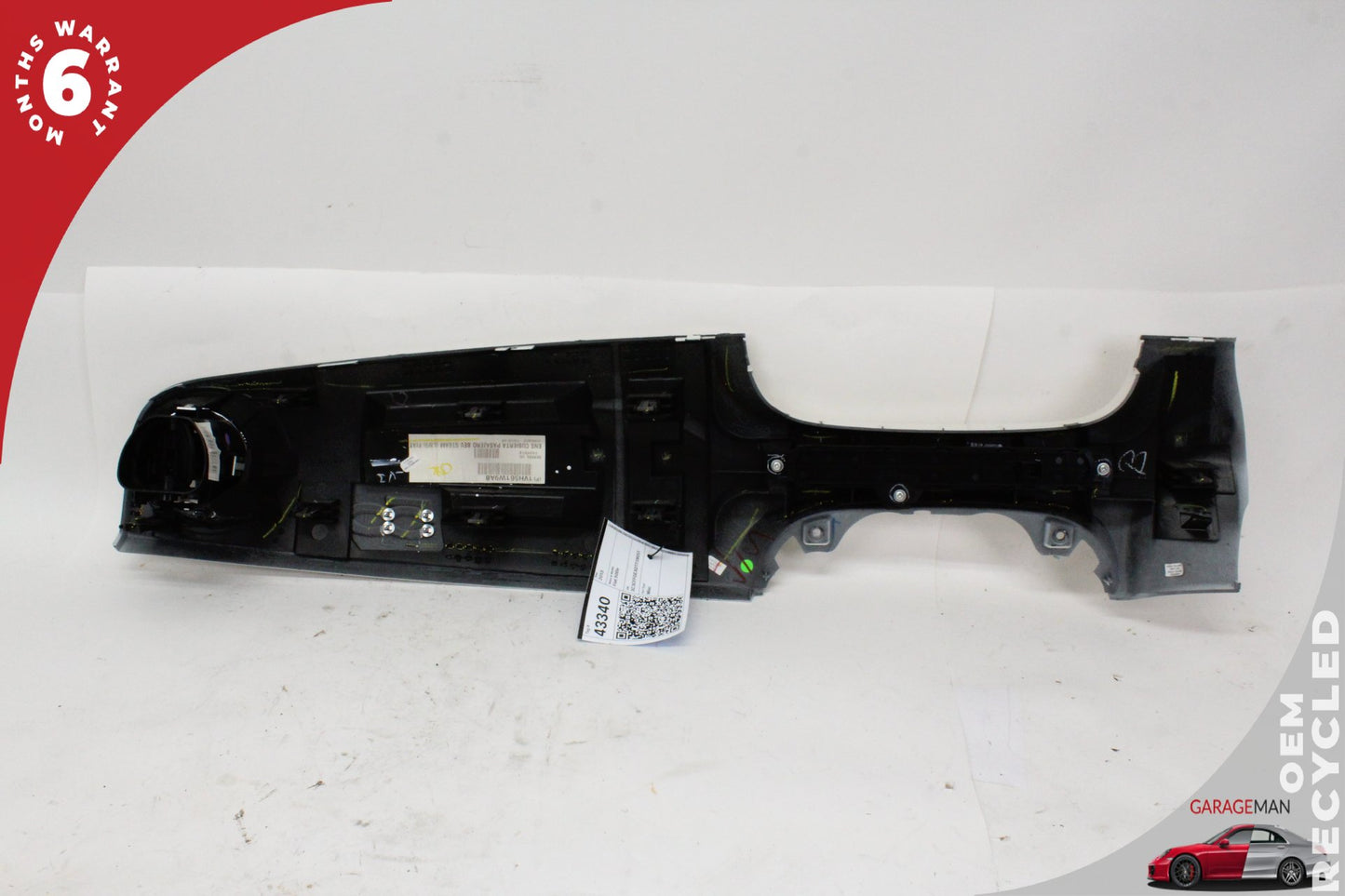 2012-2019 Fiat 500e Front Center Dashboard Instrument Panel Trim 1VH561W9AB OEM