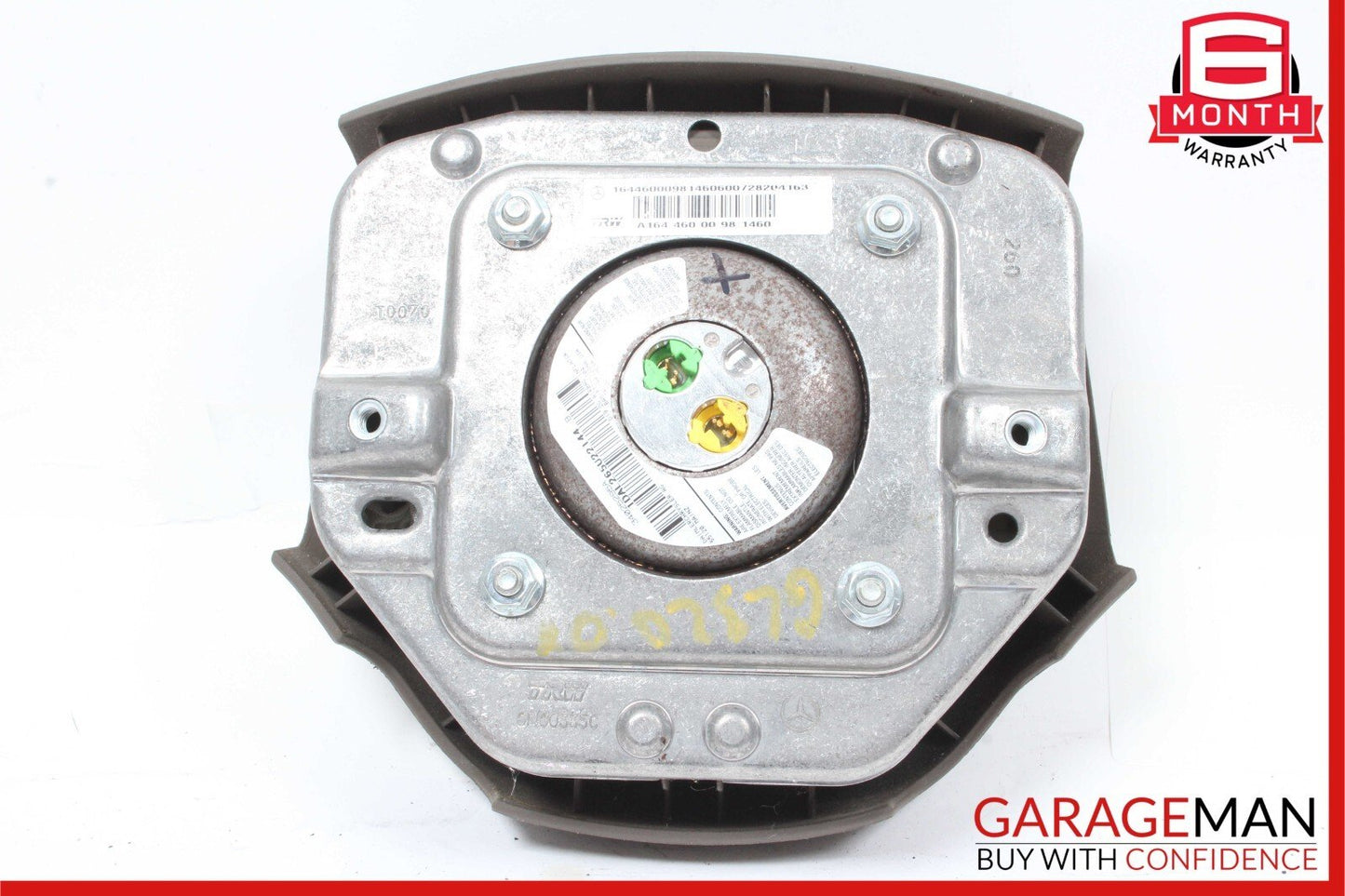 06-08 Mercedes GL320 R350 ML500 Driver Steering Wheel Airbag Air Bag Brown