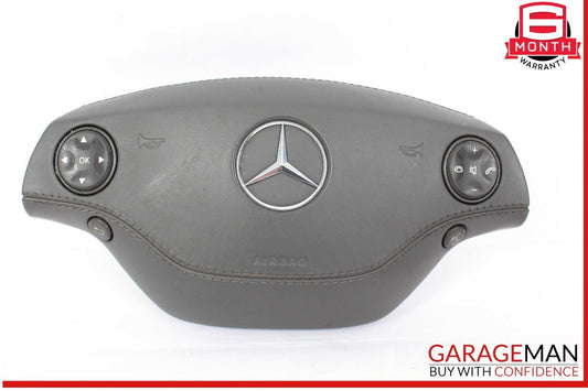 07-10 Mercedes W216 CL550 S550 Steering Wheel Airbag Air Bag Assembly Black OEM