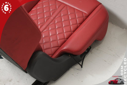 2018-2020 Audi SQ5 SUV Rear Right Passenger Side Complete Seat Assembly Red OEM