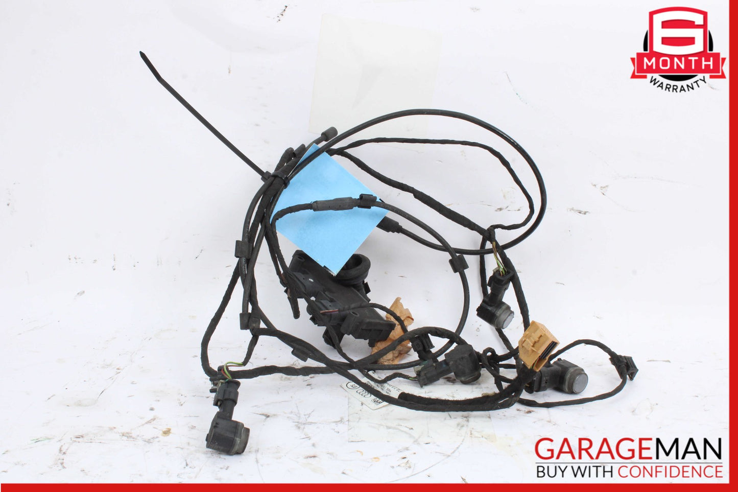 2012-2018 Audi A6 Rear Bumper Parking Sensor w/ Wire Harness 4G5971085AG OEM