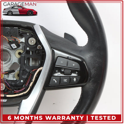 2017-2023 BMW 530e G30 Front Left Side Steering Wheel w/ Paddle Shifters OEM