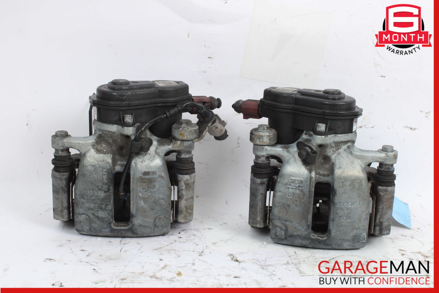 2012-2018 Audi A6 A7 Rear Left and Rear Right Side Brake Caliper Set OEM