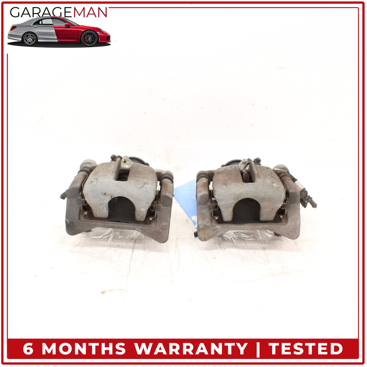 2012-2018 Audi A6 A7 Rear Left and Right Side Brake Caliper Set 4G5AF OEM