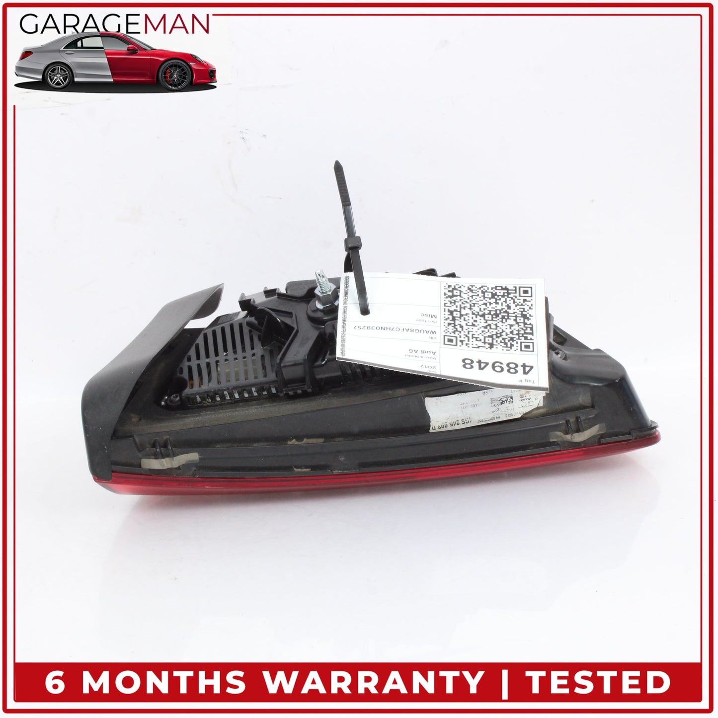 2016-2018 Audi A6 S6 Rear Left Side LED Inner Tail Light Lamp 4G5945093D OEM