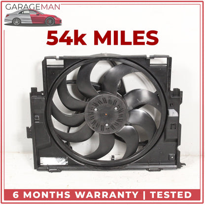 2014-2016 BMW M235i F22 Engine Motor Cooling Radiator Fan Assembly 7640513 OEM
