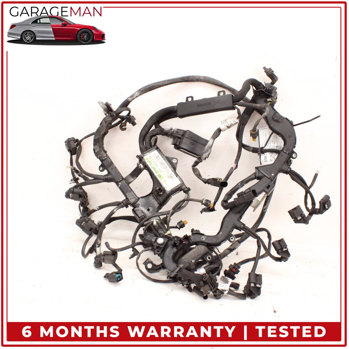 2007-2011 Mercedes W221 S550 CL550 M273 5.5L Engine Motor Cable Wire Harness OEM