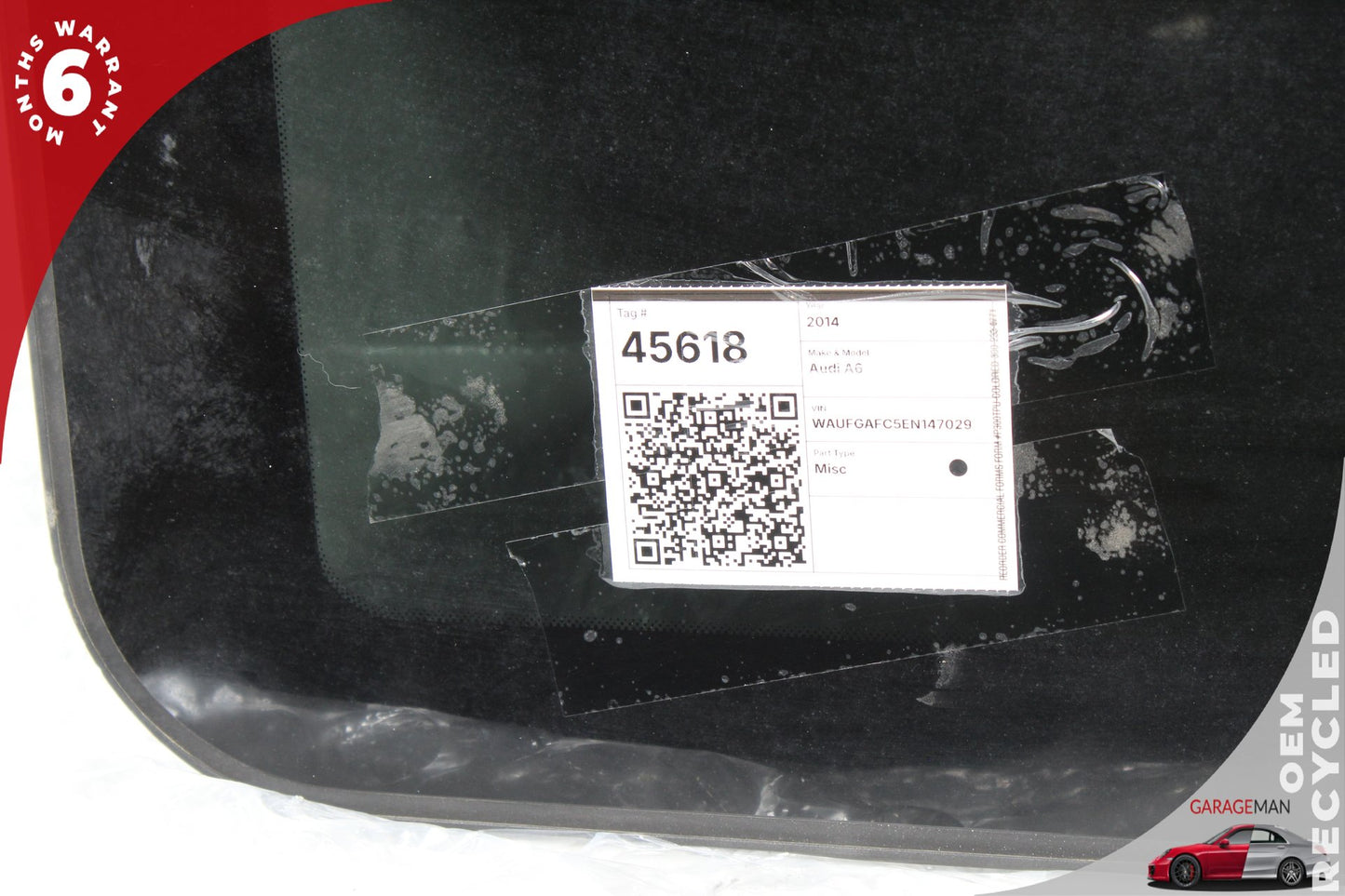 2012-2018 Audi A6 S6 Panoramic Sun Roof Sunroof Window Glass 4G5877071 OEM