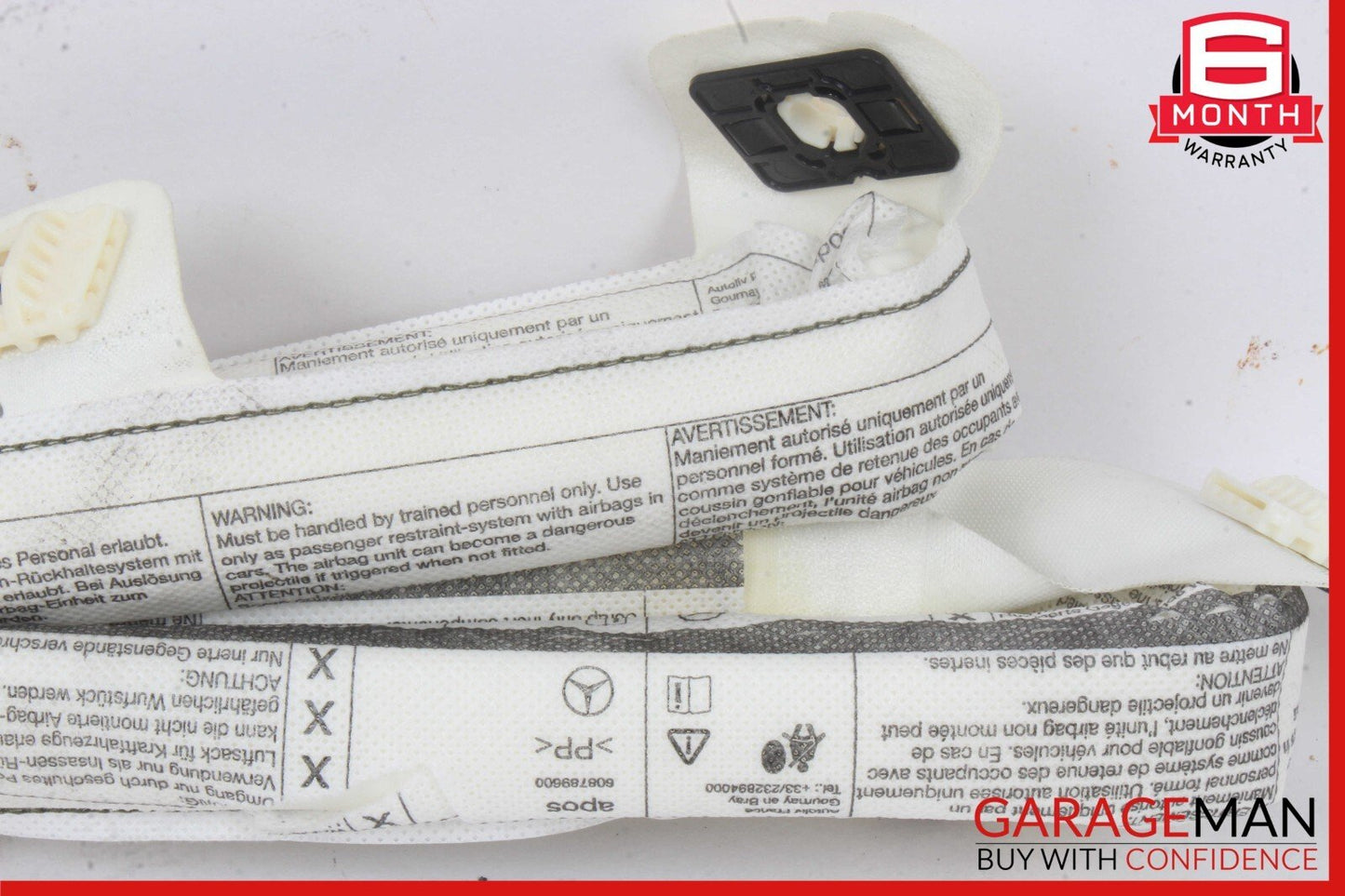 10-15 Mercedes X204 GLK350 Right Side Roof Curtain Safety Bag 2048602402 OEM