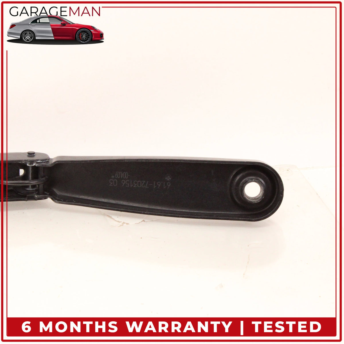2012-2018 BMW 650i F13 RWD Front Left & Right Wiper Arm Set OEM