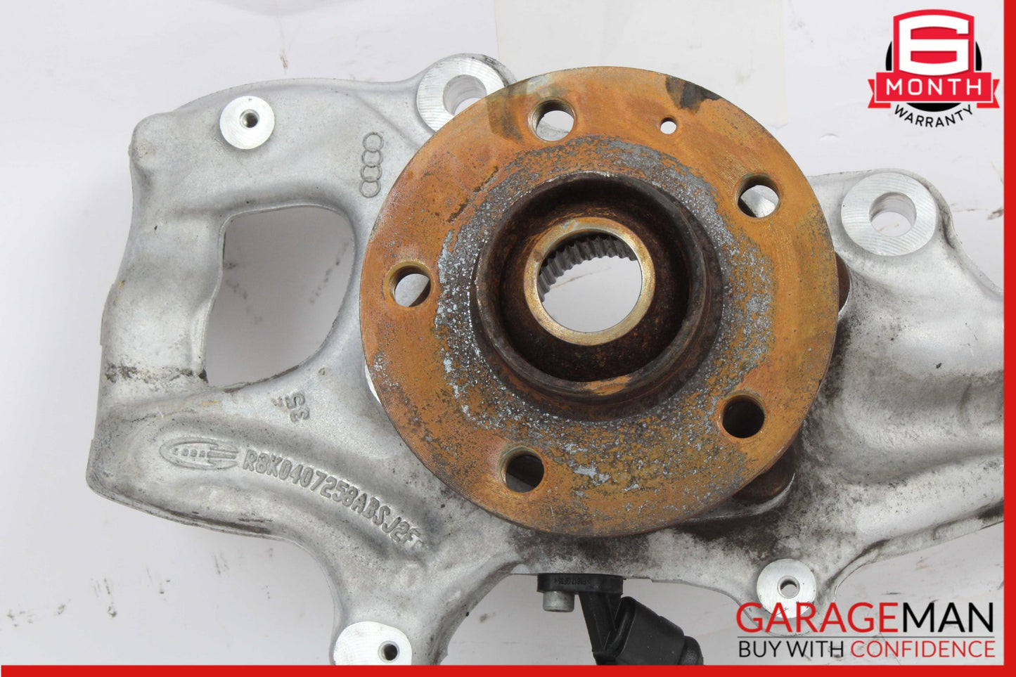 2009-2018 Audi A6 Front Right Side Spindle Knuckle Wheel Hub 4G0407242C OEM