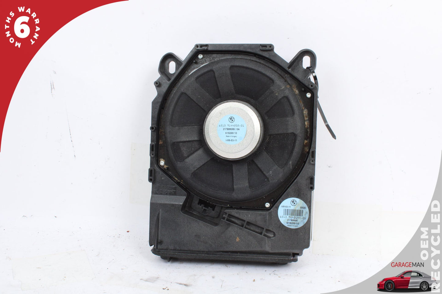 2011-2013 BMW 335is Front Left and Right Side Subwoofer Speaker Set 9143144 OEM