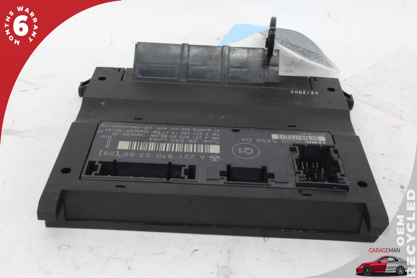 2007-2013 Mercedes W221 S550 Front Left Seat Control Module Unit 2218702386 OEM