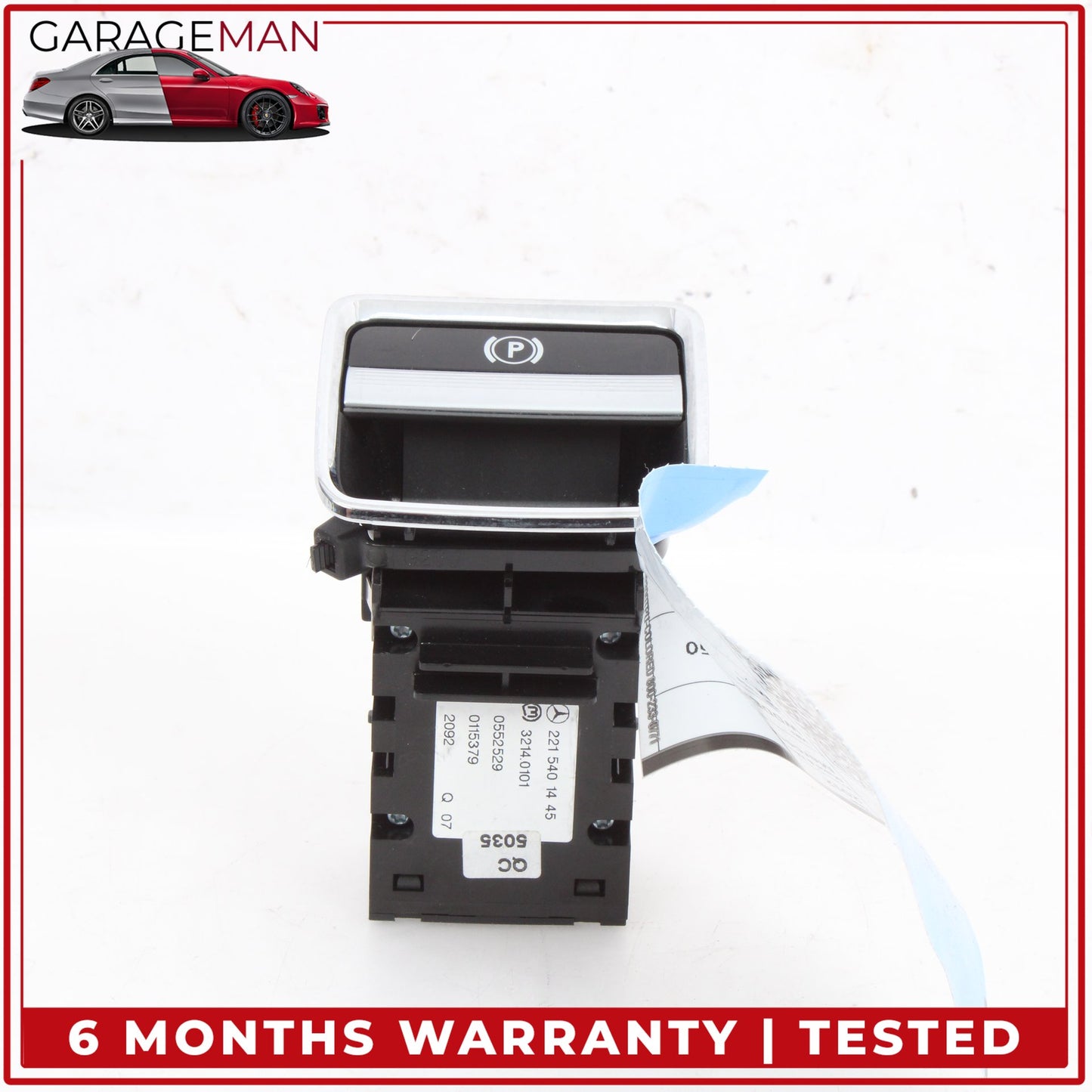2007-2014 Mercedes W216 CL550 S550 Electric Parking Brake Switch 2215401445 OEM