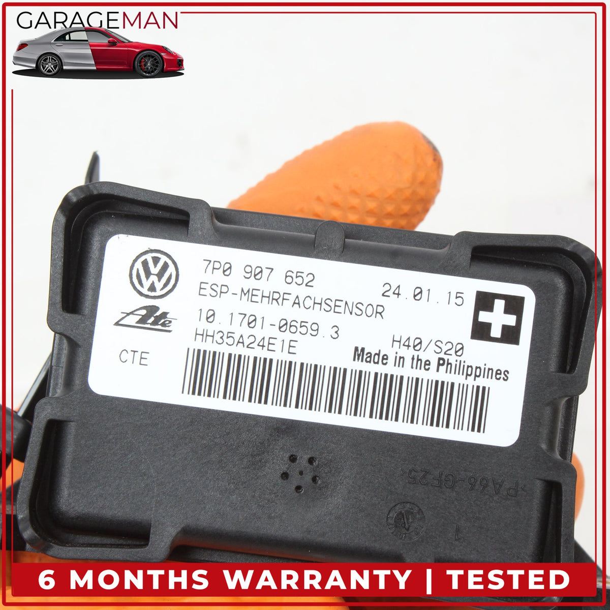 2007-2018 Audi Q7 Porsche Cayenne 958 Yaw Rate Speed Sensor Module 7P0907652 OEM