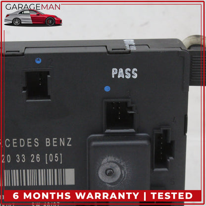 2006-2011 Mercedes W219 CLS550 Rear Left Side Door Control Module Unit OEM