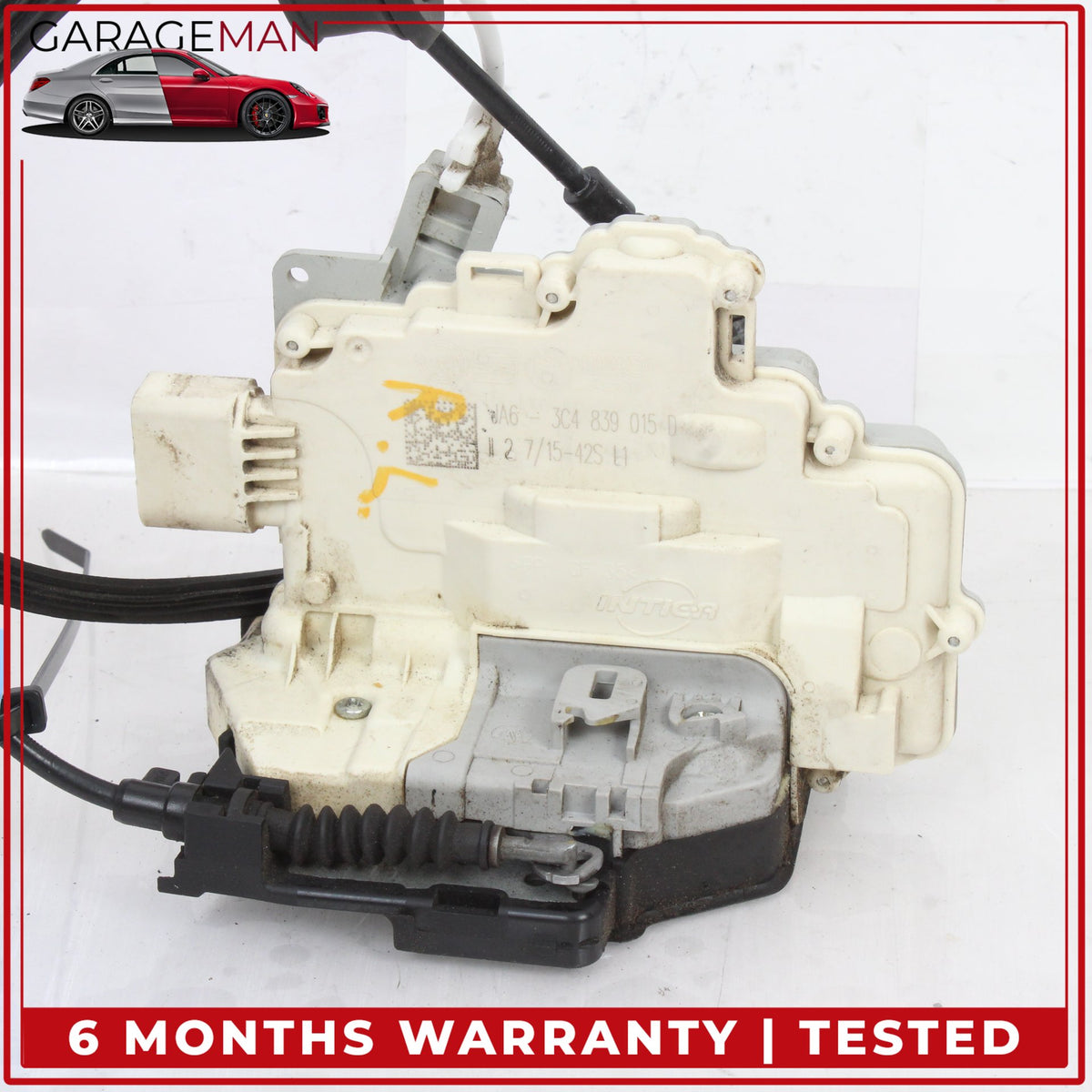 2007-2015 Audi Q7 Rear Left Driver Side Door Lock Actuator 3C4839015D OEM
