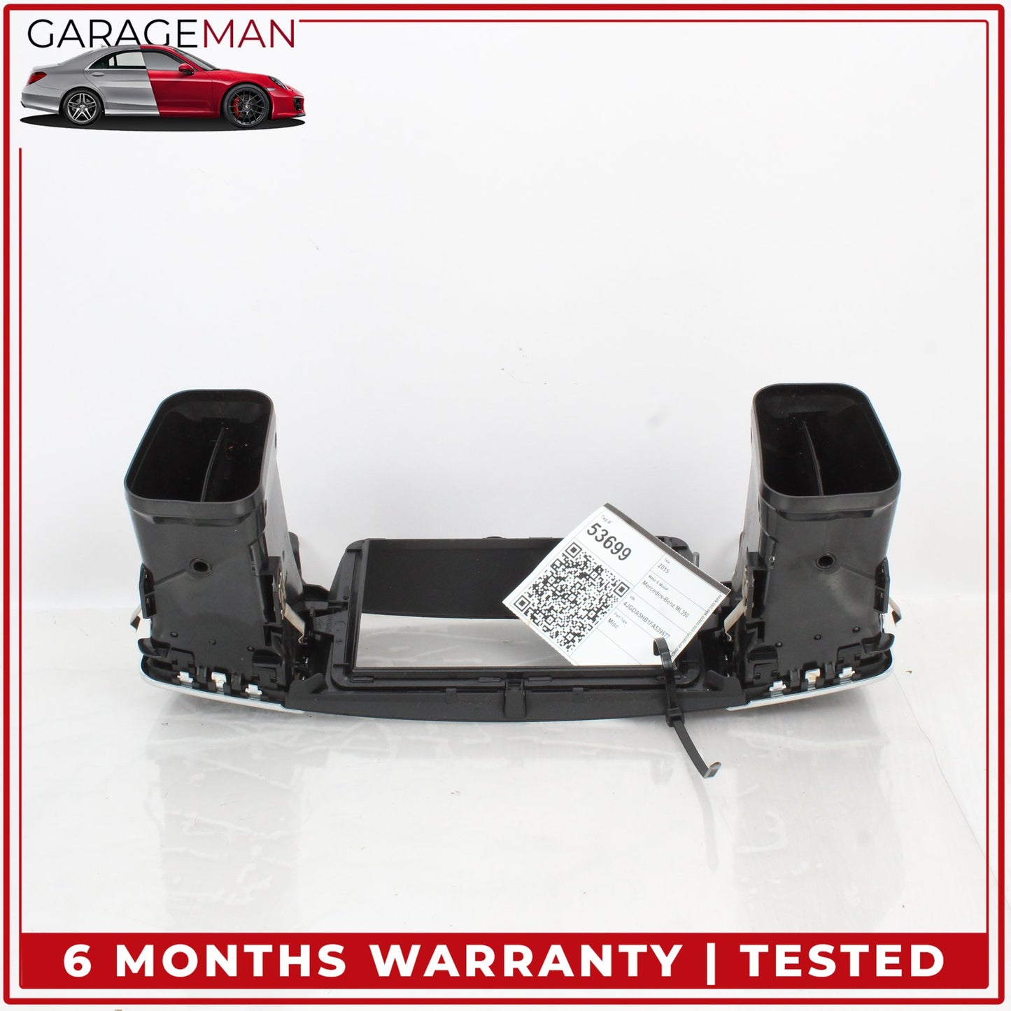 2012-2016 Mercedes W166 ML350 ML63 AMG Center Dash Air AC A/C Heater Vent OEM