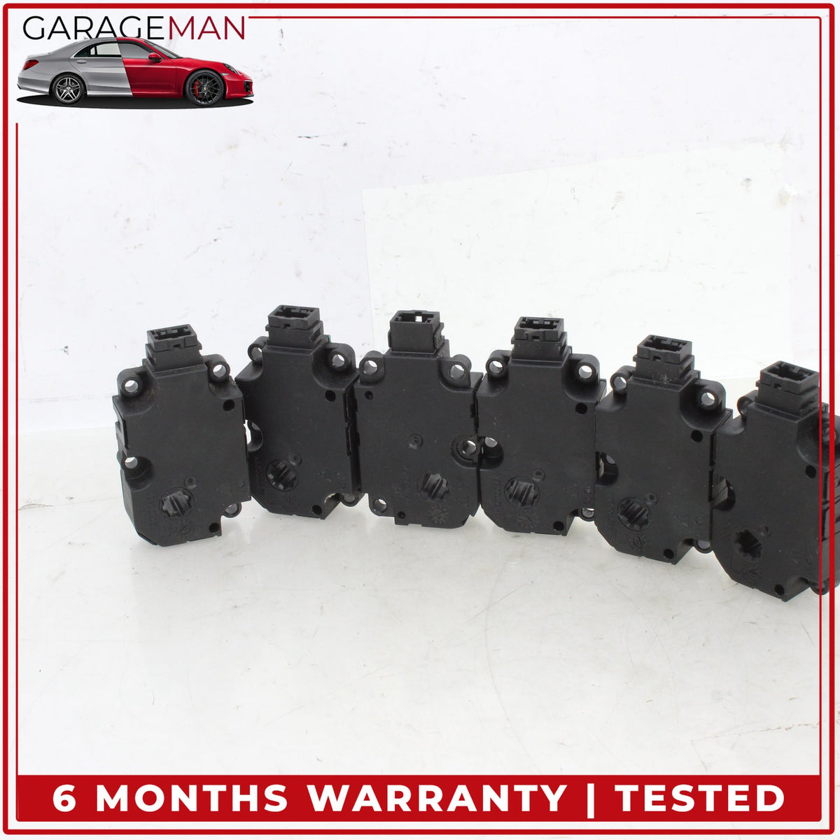 2011-2018 Audi A8 HVAC AC A/C Heater Blower Flap Actuator Motor Set of 6 OEM