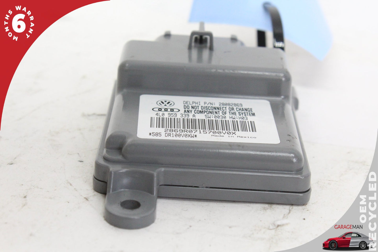 07-15 Audi Q7 MPV Front Right Seat Occupant Detection Module 4L0959339A Genuine