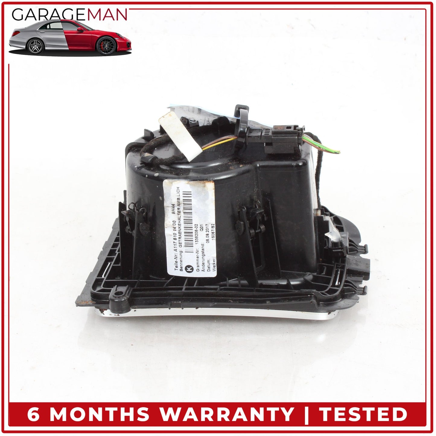 2014-2020 Mercedes X156 GLA250 CLA250 Front Console Cup Holder 1178101400 OEM