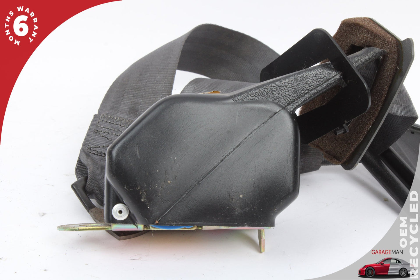 1998-2002 Pontiac Firebird Rear Right Passenger Side Seat Belt Black OEM
