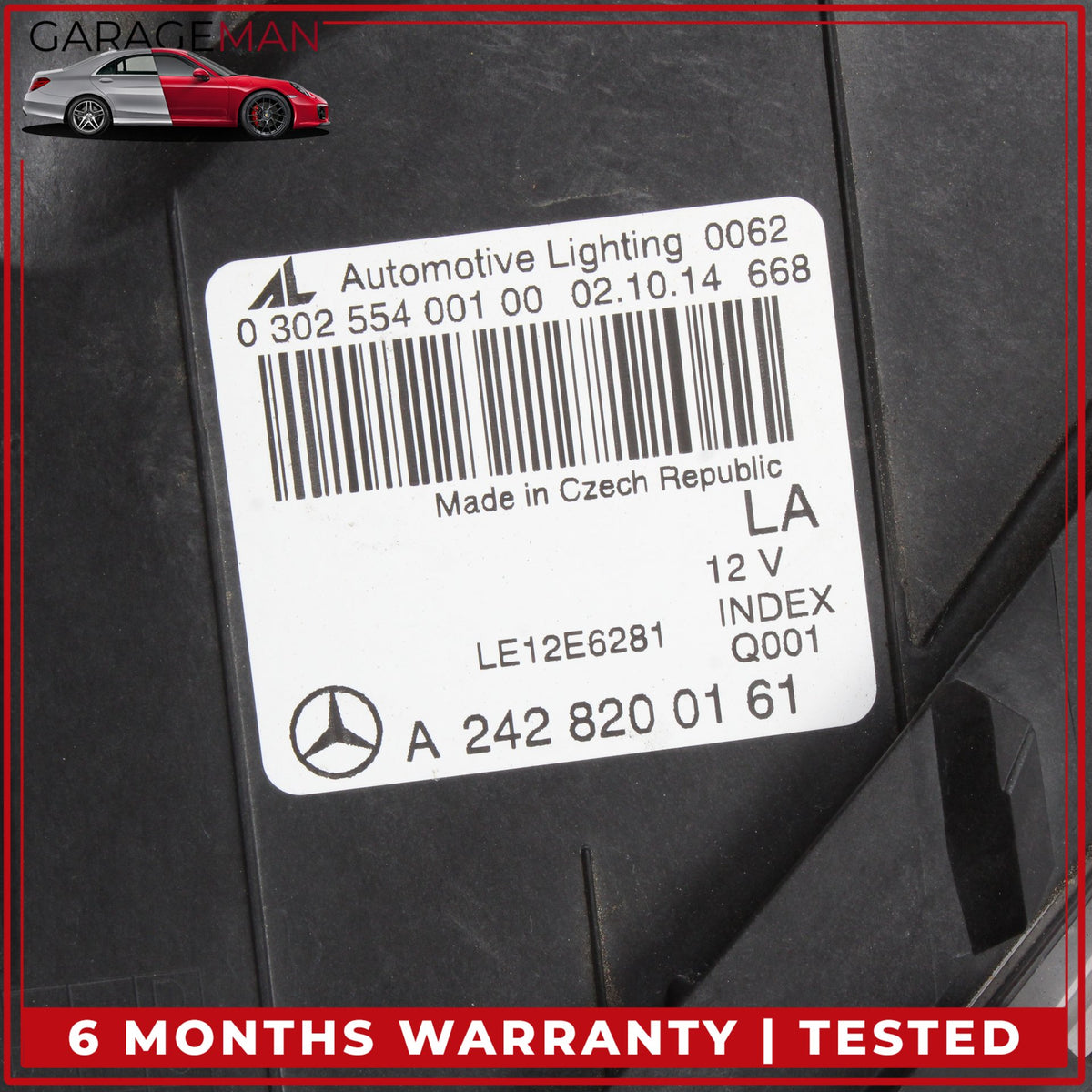 2015-2017 Mercedes W242 B-Class Electric Drive Front Left Head Light Lamp OEM