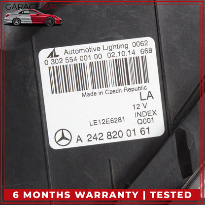 2015-2017 Mercedes W242 B-Class Electric Drive Front Left Head Light Lamp OEM