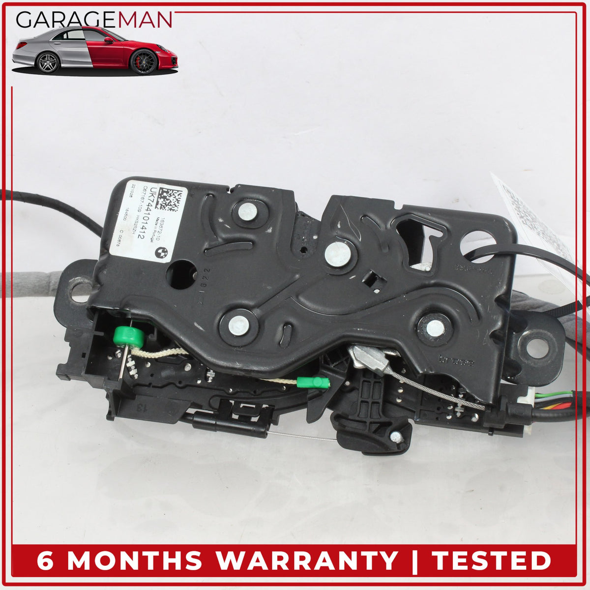 2017-2024 BMW 530e X3 Trunk Lid Lock Actuator w/ Motor & Emergency Opener OEM