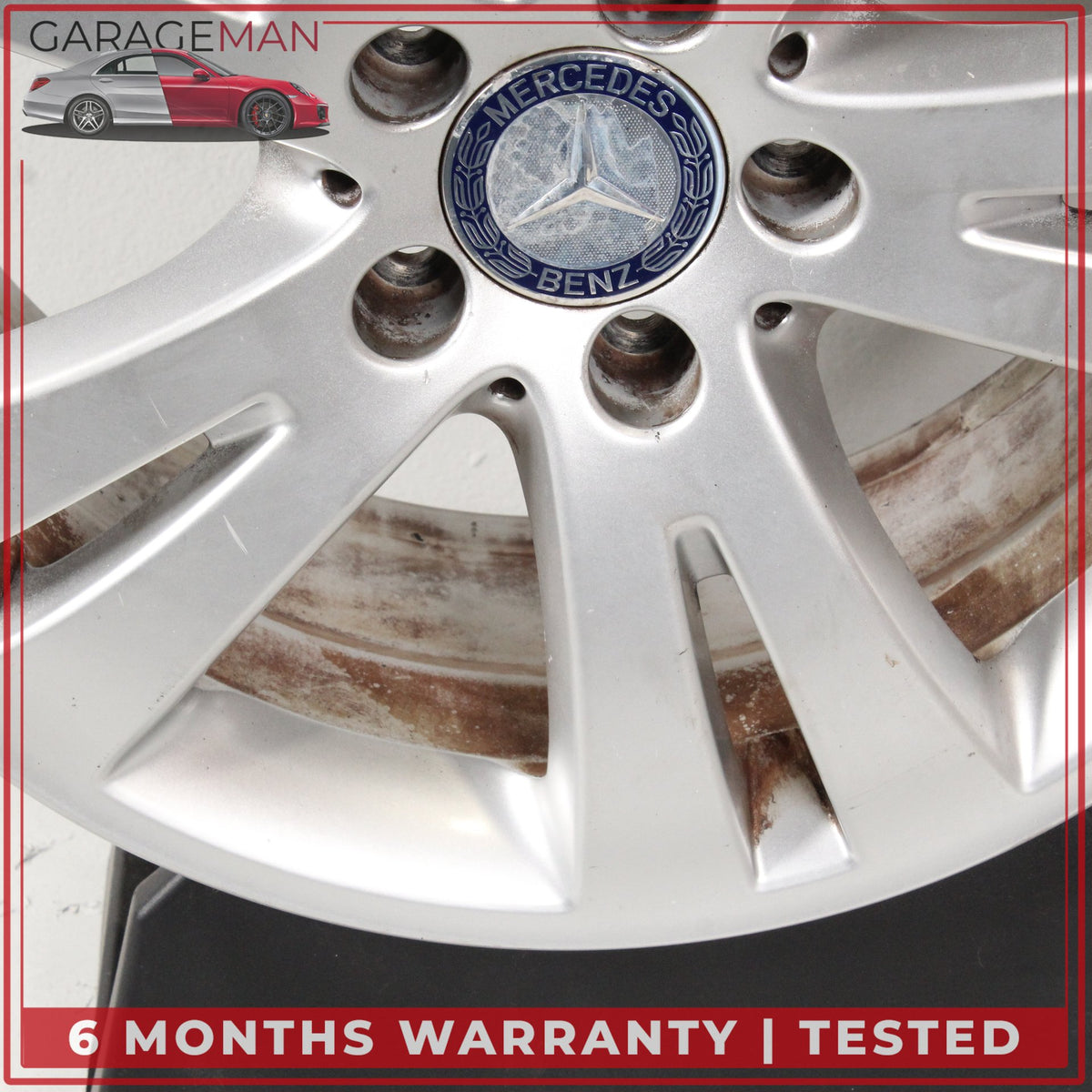 2008-2014 Mercedes W204 C300 C250 Front or Rear Wheel Rim 7.5JX17H2 ET47 OEM