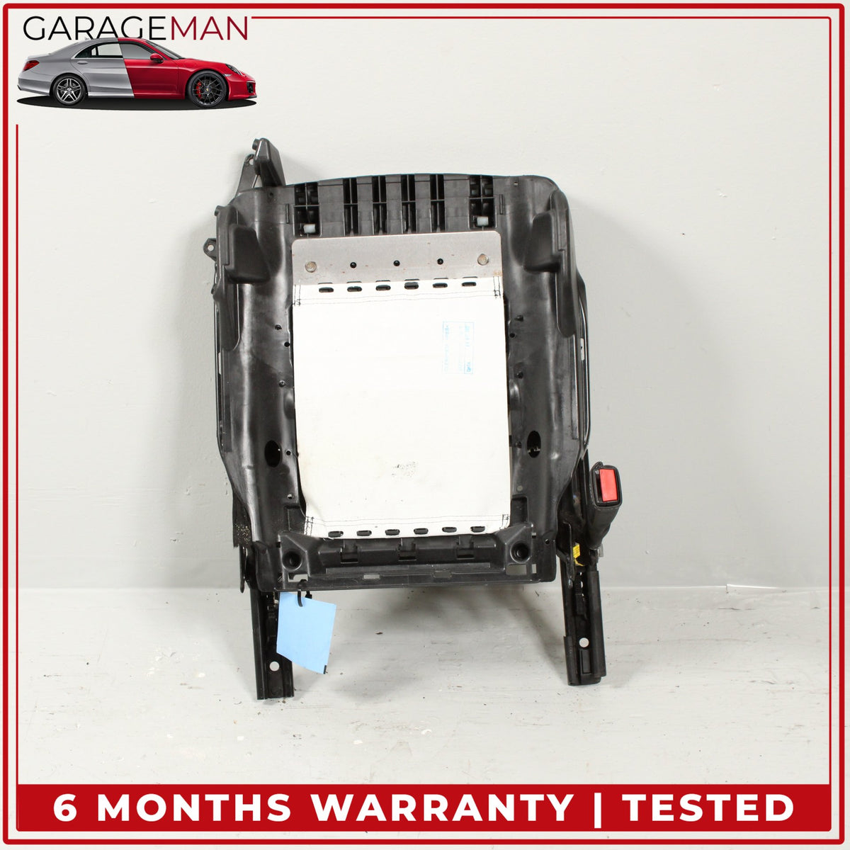 2008-2019 Maserati GranTurismo Front Left Seat Rail Track Frame w/ Motors OEM